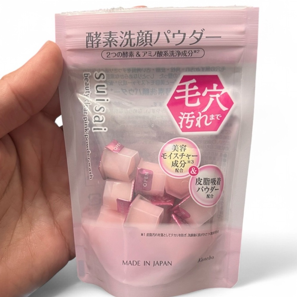 Kanebo Suisai Beauty Clear Pink Powder Wash 13pcs